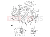 SUZUKI GS500E / GS500EU P (1993) (E01,E02,E04,E18,E21,E22,E24,E25,E34,E39,E53) 5 - CRANKCASE COVER