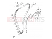 SUZUKI GS500E / GS500EU P (1993) (E01,E02,E04,E18,E21,E22,E24,E25,E34,E39,E53) 11 - CAM CHAIN