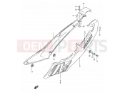 SUZUKI GS500E / GS500EU P (1993) (E01,E02,E04,E18,E21,E22,E24,E25,E34,E39,E53) 35C - FRAME COVER (MODEL P)