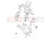 SUZUKI GS500E / GS500EU P (1993) (E01,E02,E04,E18,E21,E22,E24,E25,E34,E39,E53) 44 - STEERING STEM