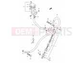 SUZUKI GS500E / GS500EU P (1993) (E01,E02,E04,E18,E21,E22,E24,E25,E34,E39,E53) 52 - REAR MASTER CYLINDER