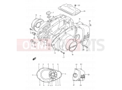 SUZUKI GS500E Y (2000) 5 - CRANKCASE COVER