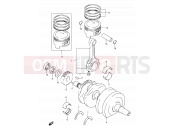 SUZUKI GS500E Y (2000) 7 - CRANKSHAFT
