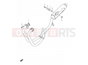 SUZUKI GS500E Y (2000) 14 - MUFFLER