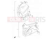 SUZUKI GS500E Y (2000) 41 - COWLING (OPTIONAL)