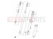 SUZUKI GS500E Y (2000) 43 - FRONT DAMPER