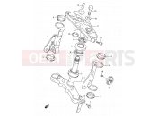 SUZUKI GS500E Y (2000) 44 - STEERING STEM