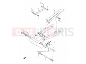SUZUKI GS500EU V (1997) 48 - REAR SWINGING ARM