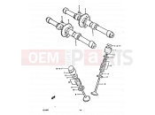 SUZUKI GS550 T (1996) 9 - CAM SHAFT - VALVE