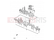 SUZUKI GS550E T (1996) 7 - CRANKSHAFT