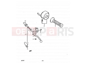 SUZUKI GS550E T (1996) 57 - LEFT HANDLE SWITCH