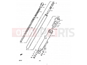 SUZUKI GS550E T (1996) 47 - FRONT FORK (DOUBLE DISK)