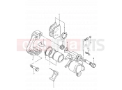 SUZUKI GS550L T (1996) 54 - FRONT CALIPERS