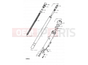 SUZUKI GS850G T (1996) 60 - FRONT FORK (E02, E04, E17, E18, E21, E22, E24, E25, E26, E34,