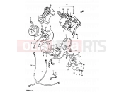 SUZUKI GS850G E (1984) 24 - SPEEDOMETER - TACHOMETER