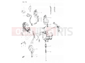 28 - WIRING HARNESS - Suzuki GSX400E E (1984)