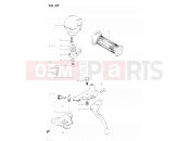 SUZUKI GSX500ES E (1984) 59 - LEFT HANDLE SWITCH (GSX500ESE/ESF)