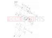 SUZUKI GSX500ES E (1984) 68 - CUSHION LEVER