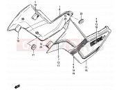 50 - FRAME COVER (GSX750EE) - Suzuki GSX750ES D (1983)