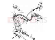 74 - SHDCK ABSORBER (MODEL D) - Suzuki GSX750ES D (1983)