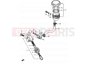 84 - REAR MASTER CYLINDER (MODEL D) - Suzuki GSX750ES D (1983)