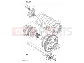 17 - CLUTCH - Suzuki GSX750ES / GSX750EF / GSX750E E (1984)