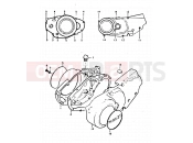 SUZUKI GT250 X (1999) 3 - CRANKCASE COVER
