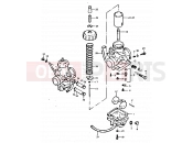 SUZUKI GT250 X (1999) 5 - CARBURETOR