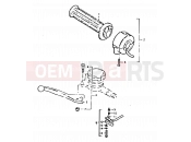 SUZUKI GT250E X (1999) 67 - RIGHT HANDLE SWITCH (MODEL N)