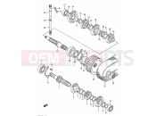15 - TRANSMISSION - Suzuki LS650 M (1991) Savage (E03,E28,E33)