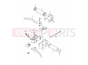 40A - HANDLE SWITCH (MODEL K/L/M/N/P) - Suzuki LS650 P (1993) Savage (E03,E28,E33)