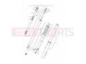 34 - FRONT FORK - Suzuki LS650 P (1993) Savage (E03,E28,E33)