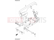 541A - REAR SWINGINGARM - Suzuki LS650 L5 (2015) Savage (E03,E28,E33)