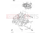 2 - CRANKCASE - Suzuki PE175 D (1983)