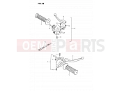 SUZUKI PV50 X (1999) 38 - HANDLE SWITCH (E16,E43)