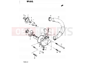 9 - WATER PUMP - Suzuki RG125A / RG125B J (1988) Gamma