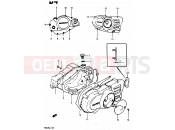 SUZUKI RG125UC G (1986) Gamma 3 - CRANKCASE COVER