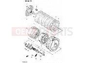 SUZUKI RG125UC G (1986) Gamma 11 - CLUTCH