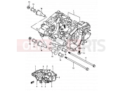 SUZUKI RG50 E (1984) Gamma 2 - CRANKCASE
