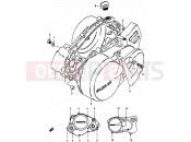 SUZUKI RG50 E (1984) Gamma 3 - CRANKCASE COVER