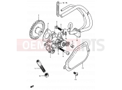 SUZUKI RG50 E (1984) Gamma 8 - OIL PUMP