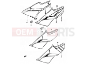 SUZUKI RG50 E (1984) Gamma 31 - FRAME COVER (MODEL D/E/F/G)
