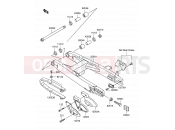 18 - SWINGARM - Suzuki RM100 K3 (2003) (E21)