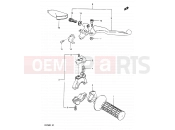 SUZUKI RM250 D (1983) 33 - RIGHT HANDLE SWITCH