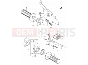 26A - HANDLE SWITCH (MODEL S) - Suzuki RM250 S (1995) (E03,E28,E33)