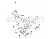 SUZUKI RM60 K3 (2003) (E28) 17 - ENGINE MOUNT