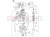 SUZUKI RM65 K3 (2003) (E21) 12 - CARBURETOR