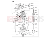 SUZUKI RM65 K3 (2003) (E28) 12 - CARBURETOR