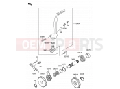5 - KICKSTARTER MECHANISM - Suzuki RM65 K5 (2005) (E24)