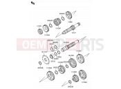 7 - TRANSMISSION - Suzuki RM65 K5 (2005) (E24)